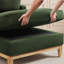 Chaise longue en tissu velours Searle Pierre-269378993