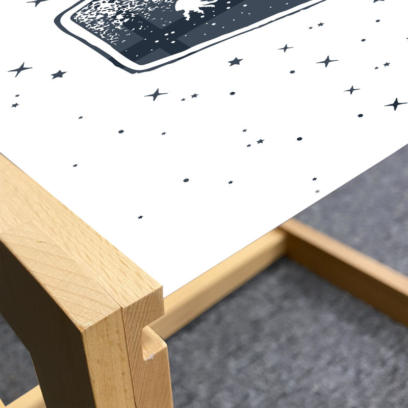 Jakerah 4 Legs Coffee Table, 62cm H x 46cm W x 40cm D