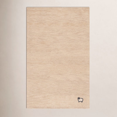 Lonzo Beige Hand-Woven Rug