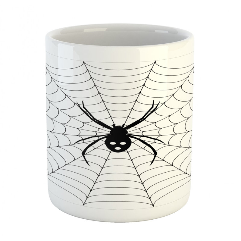 Grande tasse à café spider web