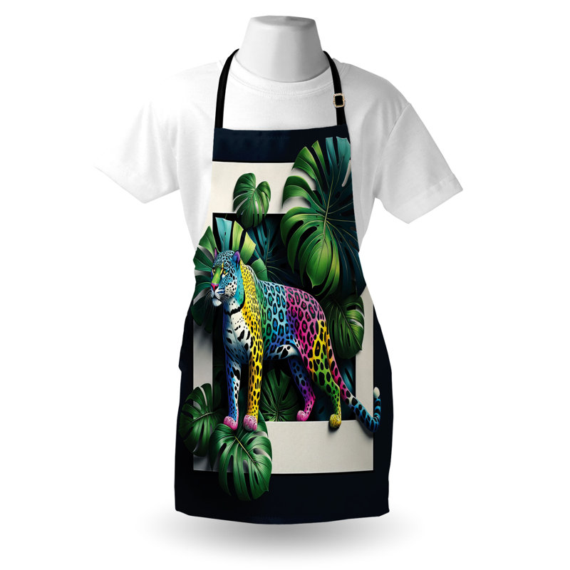 No Pattern Bib Apron