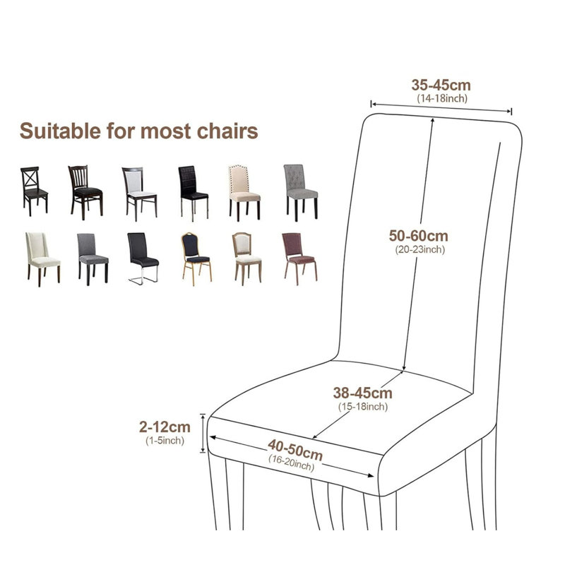 Box Cushion Dining Chair Slipcover