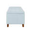 Banc de rangement rembourré Shandra