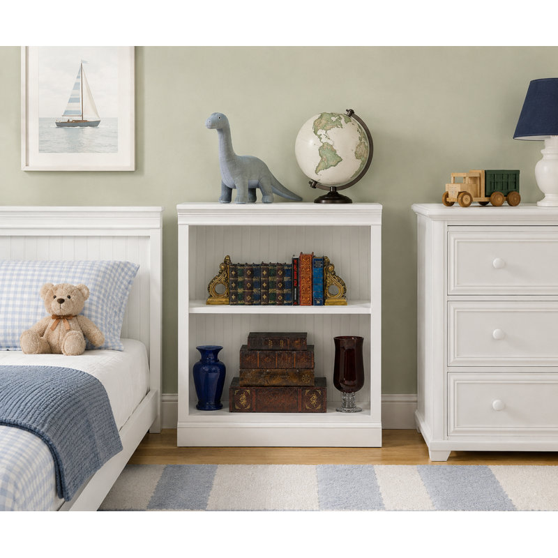 Bibliothèque standard Sherita, Blanc doux, (1 tablette) H 36 po x l 32 po x P 14,25 po