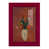 Papier encadré rouge sélectionné