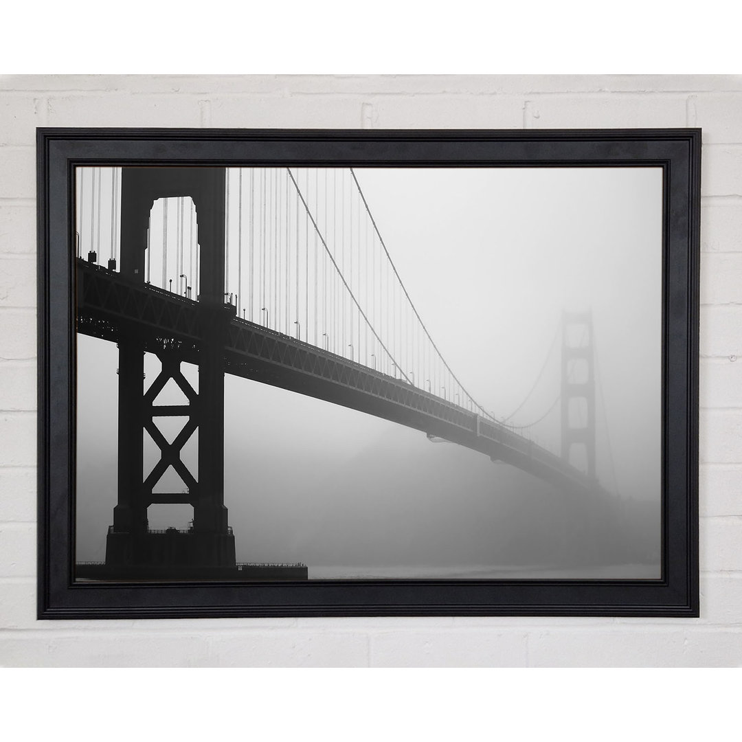 Golden Gate im Nebel - Druck