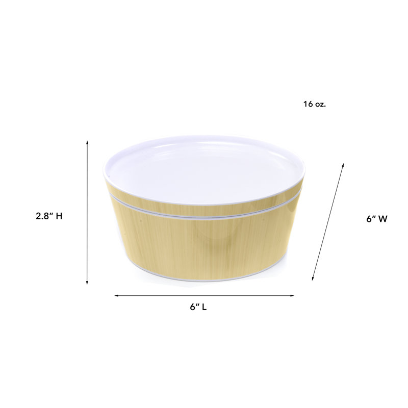 Shirlee 12 oz. Bol de salle à manger, Beige