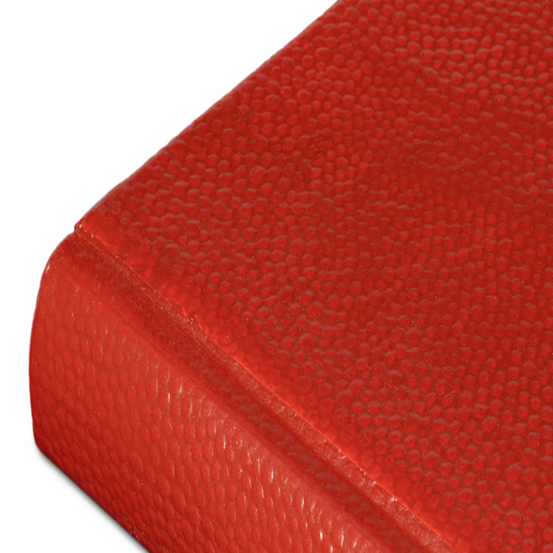 Shagreen Hand Painted Sports Decorative Book, Red