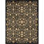 Wool Oriental Area Rug in Black/Beige/Red-876063881