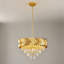 Lustre moderne en cristal 5 lumières