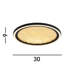 Azeemah Plastic LED Flush Mount-1182939089