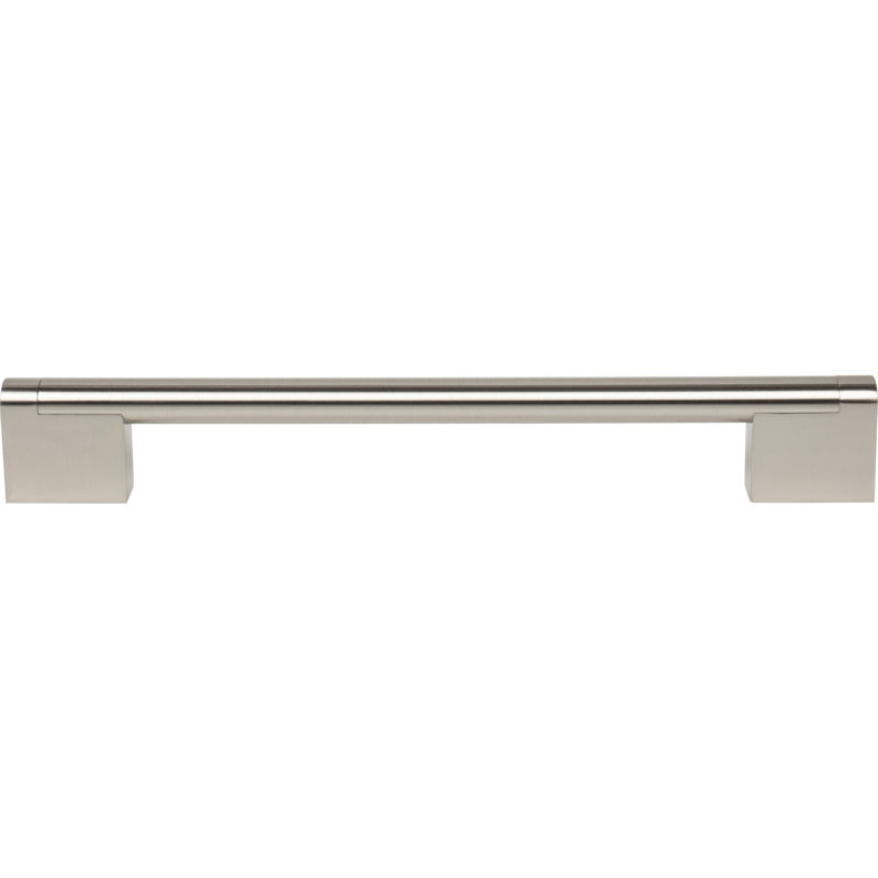 Princetonian Appliance Pull, Brushed Satin Nickel, 18" Center to Center
