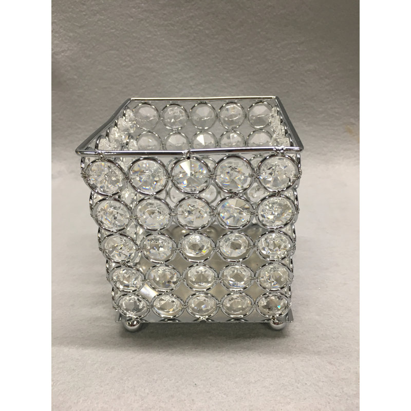 Porte-votive de table en cristal 4", 5"