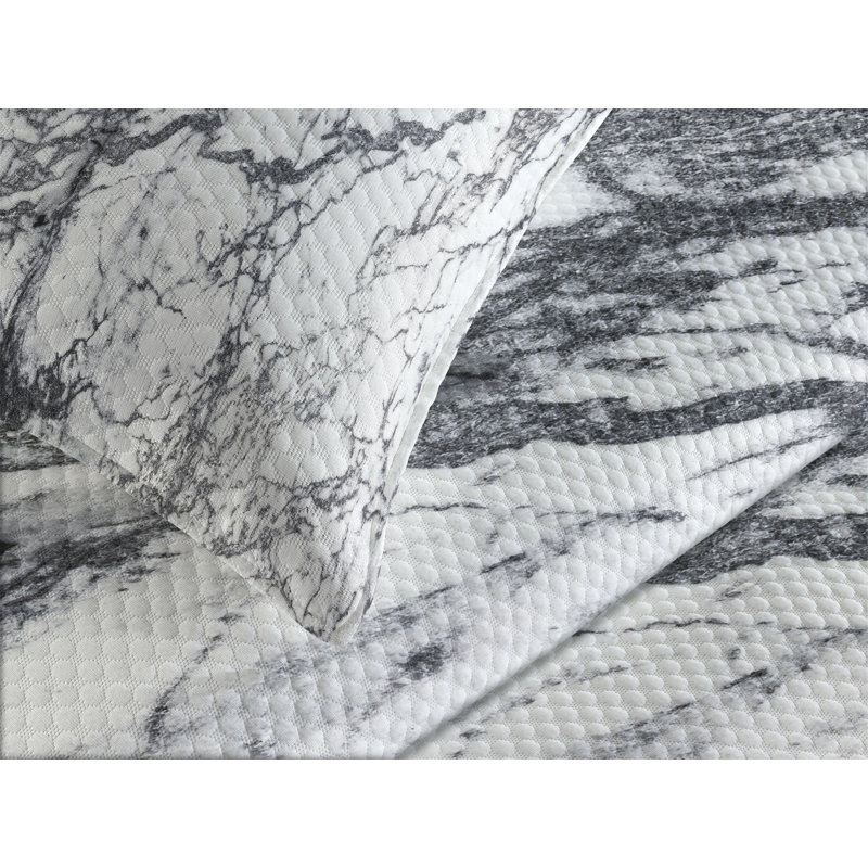 Ambesonne Abstract Bedspread Surreal, King Bedspread + 2 Standard Shams