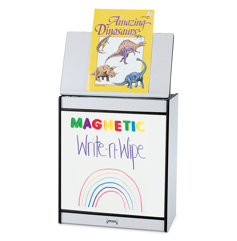Grand chevalet Rainbow Accents® - Écriture magnétique, Noir
