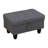 Ulanda 28.5'' Wide Rectangle Nailhead Trim Storage Ottoman-732883345