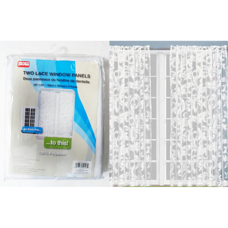 Sheer Curtain Pair
