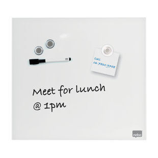 Wall Mounted Magnetic Glass Board