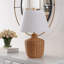 Lampe de table en rotin Nabila