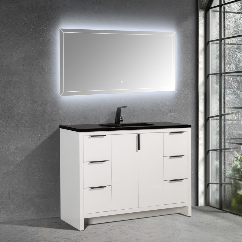 Meuble-lavabo simple 48 po Porty