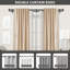 Tringle à rideaux double de 1 pouce de diamètre avec embouts sphériques, tringle à draperie télescopique ajustable robuste pour différentes pièces-2113516511-2113516509