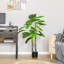 Arbre Monstera artificiel 4 pi, plante artificielle en pot de chambre de bébé pour décoration intérieure ou extérieure