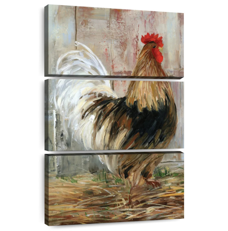 Profil de coq Brampt Farmhouse, H 45 po x l 28 po