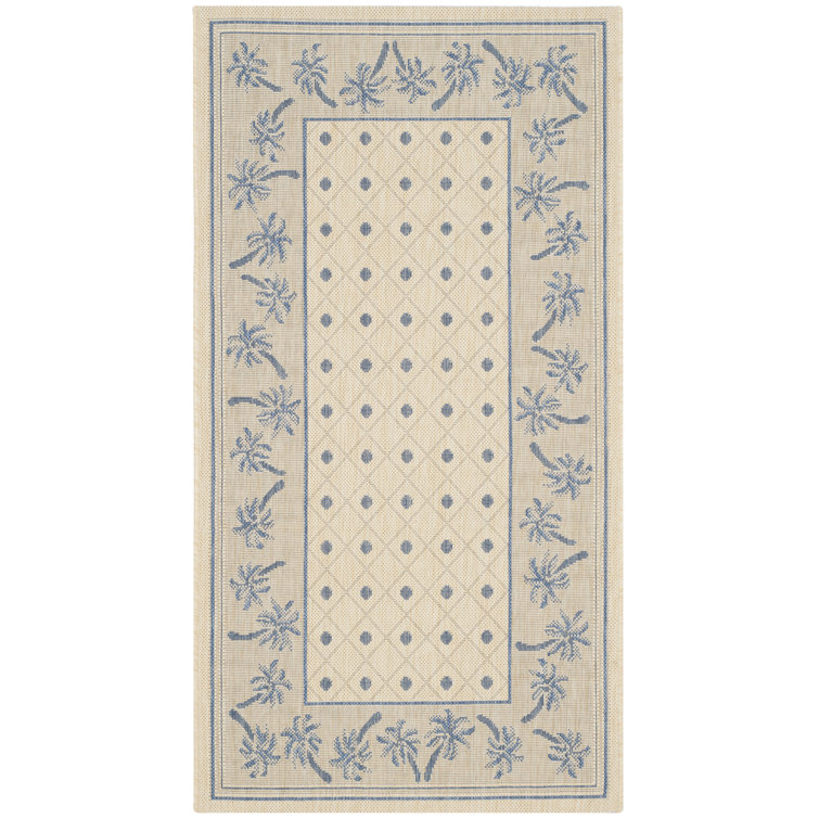 Tapis floral Lueck Performance