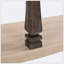 Console Mid-Century pour le vestibule, canapé en bois avec tablette de rangement à 2 niveaux-1799957695-1799957692