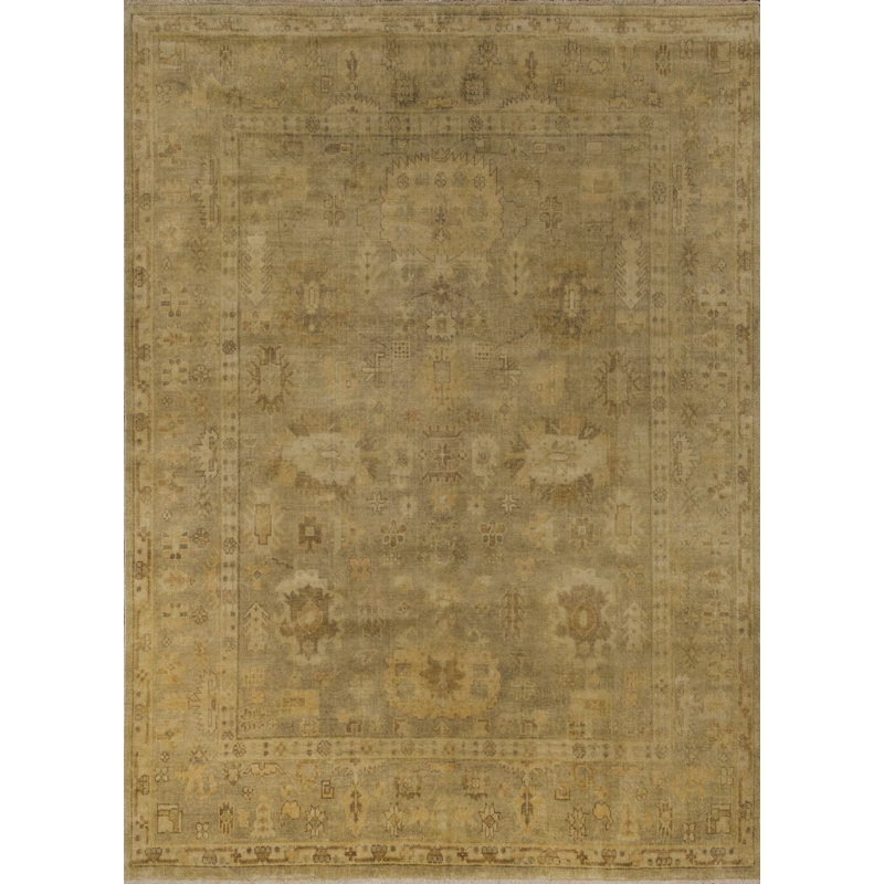 Brentwood Wool Floral Indoor Rug, 5'6" x 8'6"
