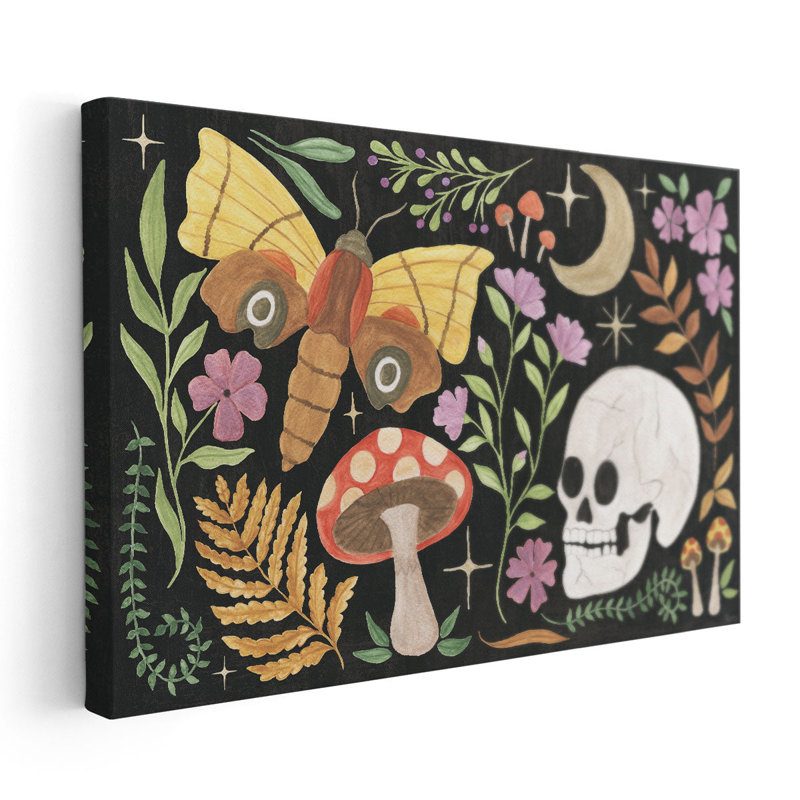 «Spooky Chic I», reproduction d'art sur toile, H 20 po x l 30 po