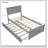 Platform Bed With Trundle-1088709543