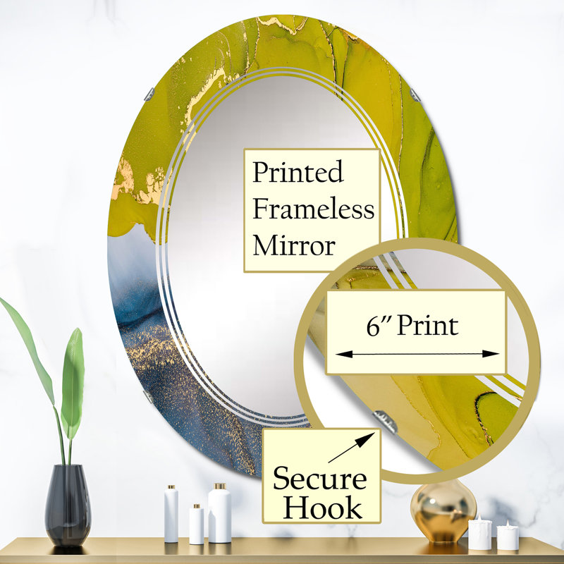 Miroir de salle de bain sans cadre, 36 po x 24 po