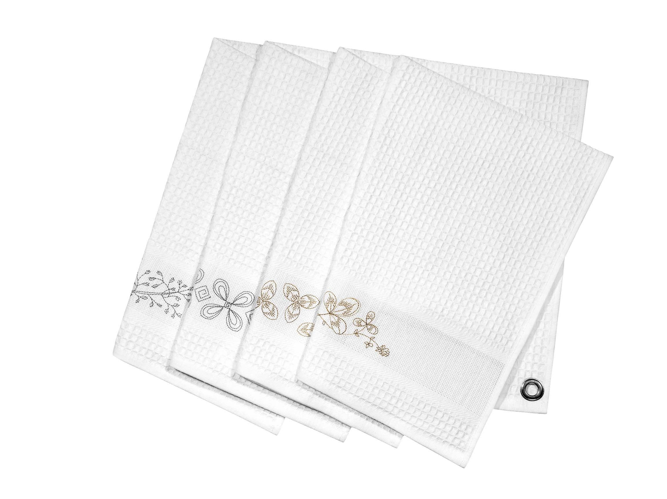 Blomus Gano Cotton Waffle Dish Cloths Set of 2