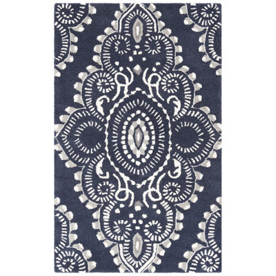 Kouerga bHand Tufted Wool Geometric Rug