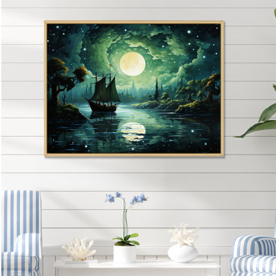 Reproduction d'art sur toile Moonlight