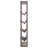 Hafner 71"H 5-Shelf Wood Open Back Bookcase-646967691