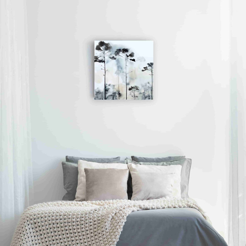 Échos de la forêt ougandaise sur toile, H 20 po x l 20 po x P 1,5 po
