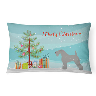 Coussin lombaire intérieur/extérieur bleu terrier kerry