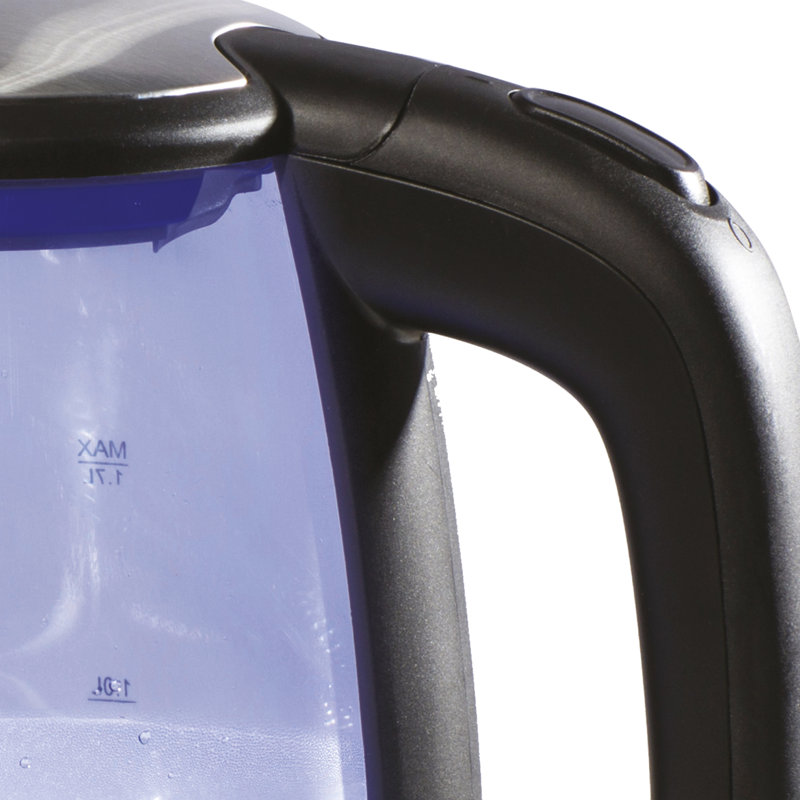 Daewoo 1.7L Glass Electric Tea Kettle