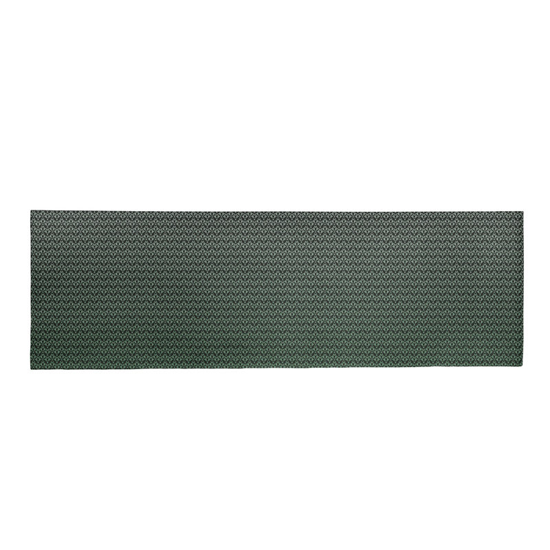 Tapis de zone verte art déco classic, Tapis de couloir 2 pi 6 po x 8 pi