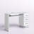 Alesya 47.2" Wide Nail Desk with Drawers and Soft Wrist Rest-594817009