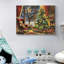 Arbre de Noël, art mural sur toile-238571076
