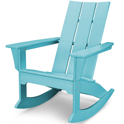 POLYWOOD® Modern Rocking Adirondack Chair