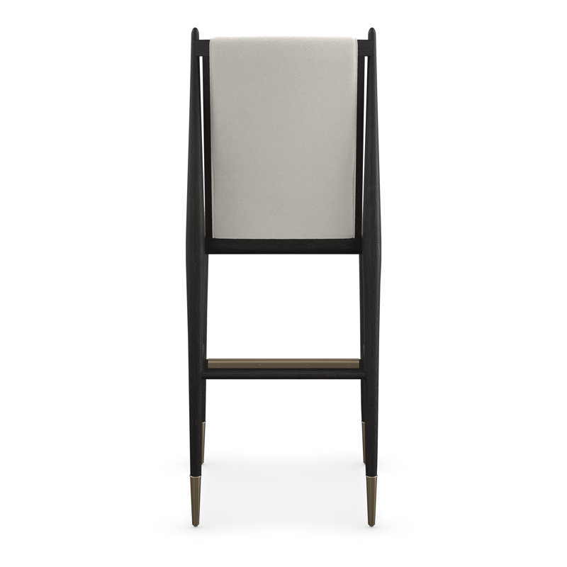 Modern Principles Light Counter Stool, Bar Stool (30" Seat Height), Cinder/Lucent Bronze Metallic