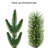 4.5 Ft. Pre-Lit Potted Artificial Tree