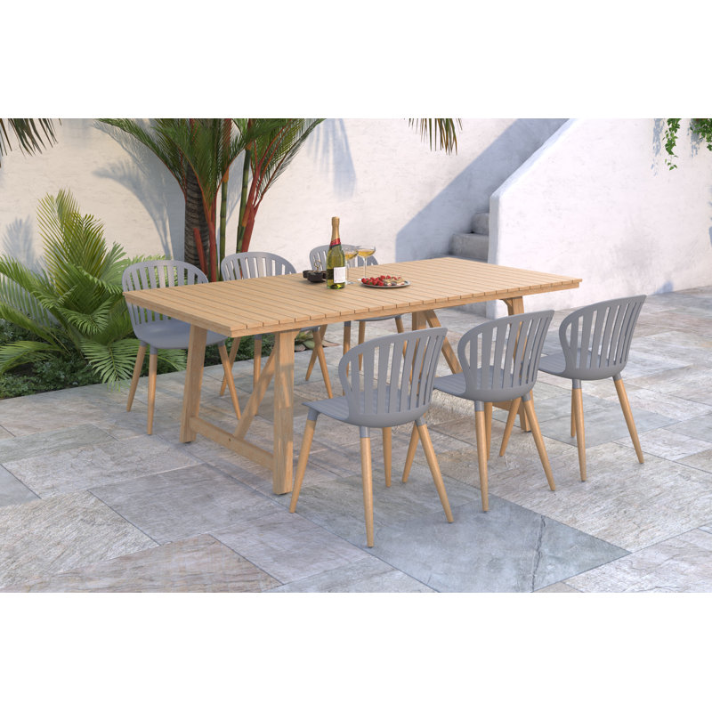 Anautica Outdoor Patio 7pc Dining Set