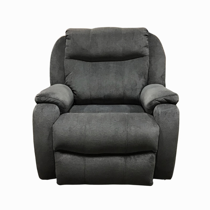 Hercules Power Headrest Big Man's Wall Recliner, Black Chenille