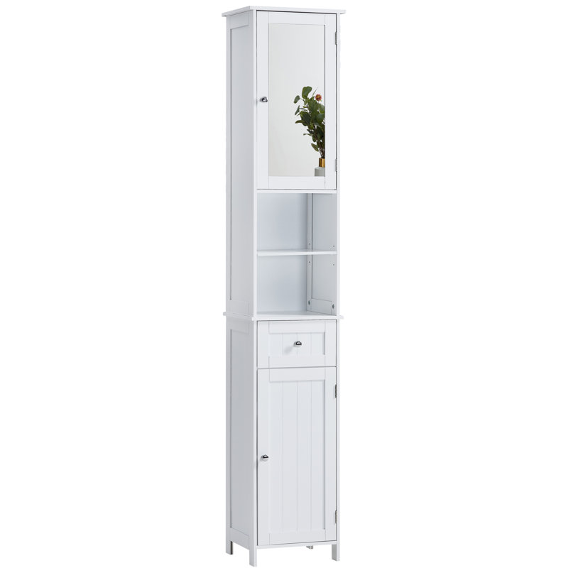 Milano Linen Cabinet, White
