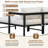 3-Seat L-Shaped Outdoor Patio Sofa With Iron Frame & Cushions-1848604519